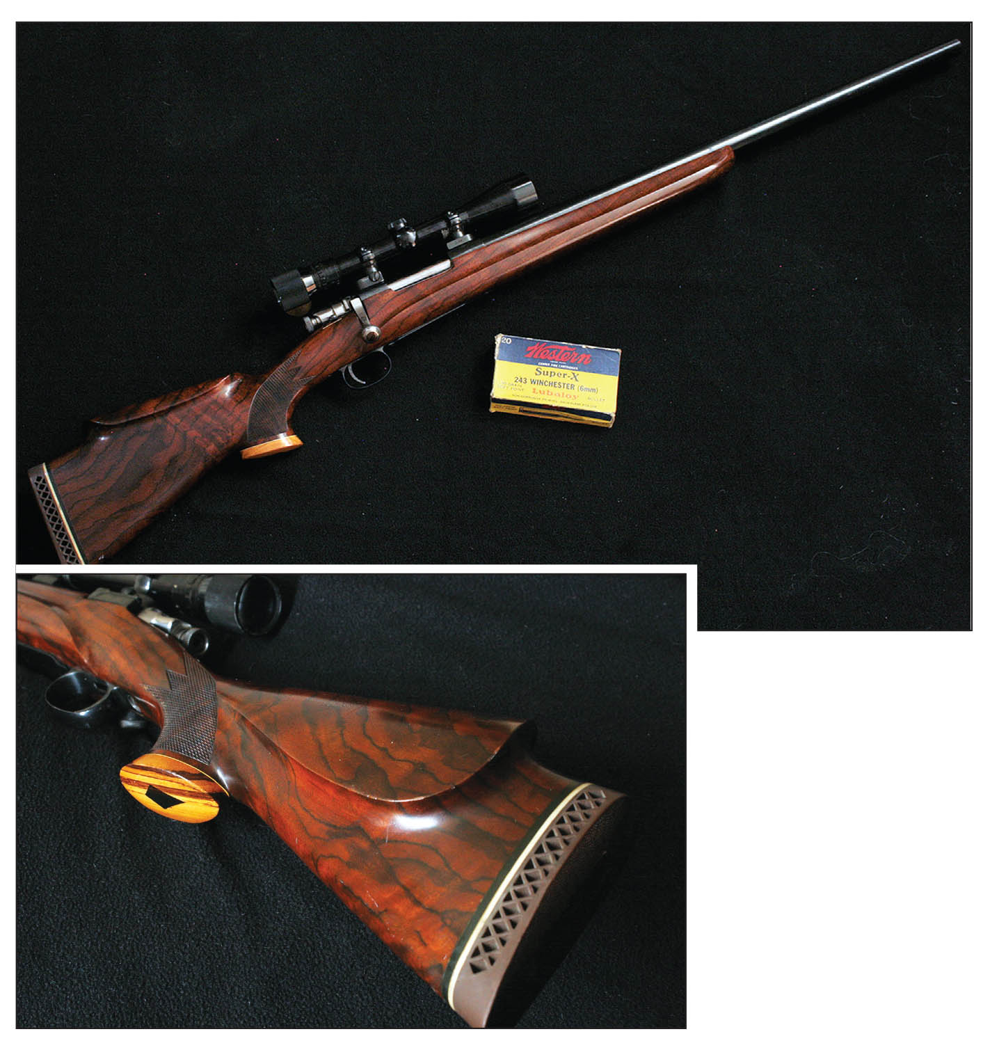 The Mexican .243 Winchester’s style resembles Anthony Guymon’s, minus some details.